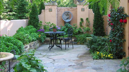 18款海南小戶型別墅花園庭院綠化設計效果圖-海口悅民園林