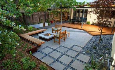 旋轉45度，讓自家院子變大一半！庭院設計新思路