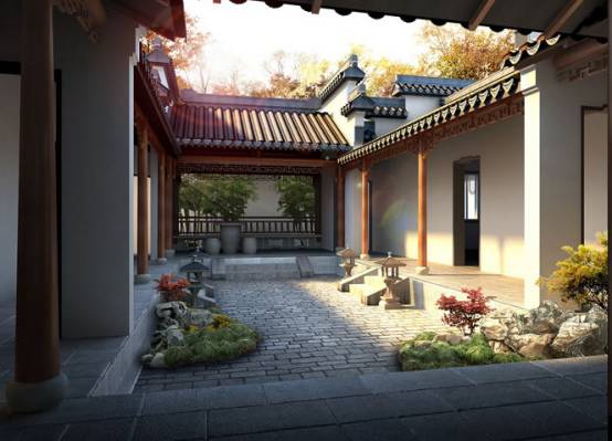 中式合院 骨子里的中國情懷